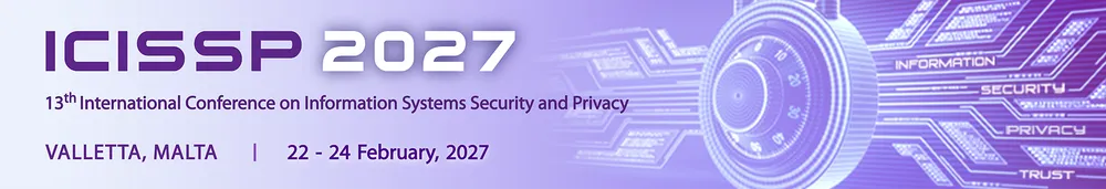 ICISSP 2027 (13th International Conference on Information Systems Security and Privacy)