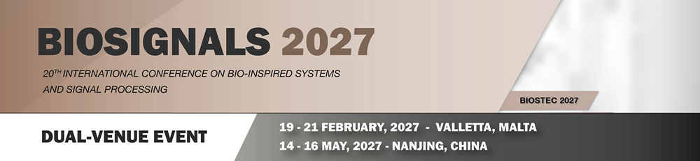 BIOSTEC 2027 - 20th International Joint Conference on Biomedical Engineering Systems and Technologies