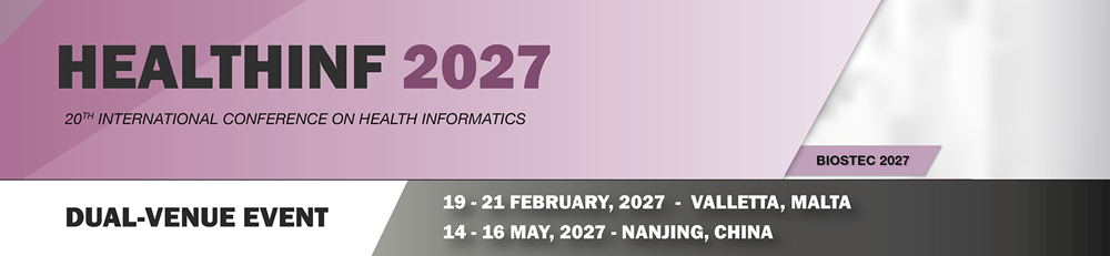 BIOSTEC 2027 - 20th International Joint Conference on Biomedical Engineering Systems and Technologies